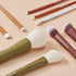 EIGSHOW Beauty Face 5-COLOR SERIES - 9 PCS MAKEUP BRUSH KIT WITH A POUCH